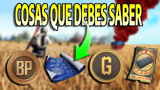 ✅ GUIA BASICA DE PUBG BATTLEGROUNDS 2024  GCOIN  BP  ESQUEMAS  POLIMEROS  COFRES  CHATARRA [upl. by Sidman794]