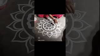 new design pangolin diwalirangoli diwalistatus diwalirangolidesigns diwalirangolieasy rangoli [upl. by Enirod800]