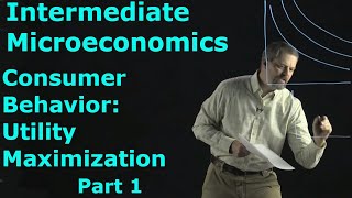 Intermediate Microeconomics Consumer Behavior Part 1 [upl. by Accalia]