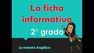 ficha informativa [upl. by Nosnah]