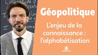 Lenjeu de la connaissance  lalphabétisation  Géopolitique  Terminale  Les Bons Profs [upl. by Malchus]