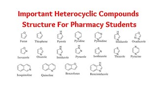 Heterocyclic compounds lecture 3 and 4 [upl. by Maritsa]