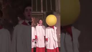 Choir boi sings with Helium🤣 [upl. by Noiroc]