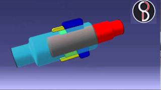 how gib and cotter joint works animation gib and cotter joint design [upl. by Ocana773]