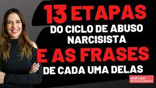 13 ETAPAS DO CICLO DE ABUSO NARCISISTA E AS FRASES MAIS FALADAS EM CADA UMA DELAS [upl. by Kaine709]