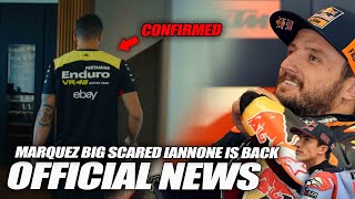 INSANE Marquez BIG SCARED VR46 Confirmed Iannone is BACK KTM Boss SHOCKED to Millers ABILITIES [upl. by Nnylram]