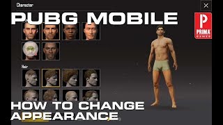 PLAYERUNKNOWNS BATTLEGROUNDS How to Change Appearance on PC and Mobile [upl. by Henryetta]