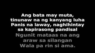 Ang Bata Lyrics  Binhi [upl. by Kcirddahc]