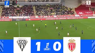 Angers SCO contre AS Monaco 10  Ligue 1 202425  Résumé de Match [upl. by Kera]