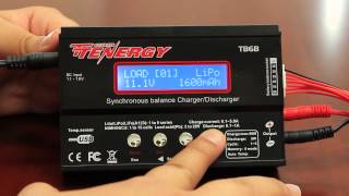 Tutorial Tenergy TB6B Balance Charger for NiMHLiPOLiFe Battery Packs  AllBatterycom [upl. by Yenittirb]