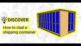 How to clad a shipping container [upl. by Grayson861]