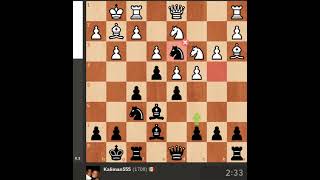 When your opponent doesnt realize you blundered blitzchess [upl. by Audri]