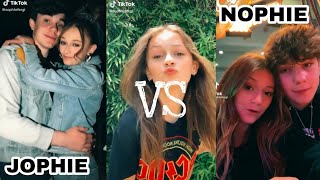 Jophie VS Nophie Tiktok Compilation [upl. by Seditsira]