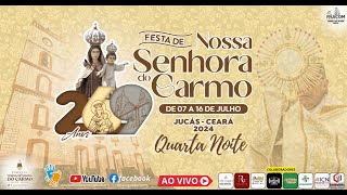 FESTA DE NOSSA SENHORA DO CARMO  2024  4ª NOITE [upl. by Agnimod]