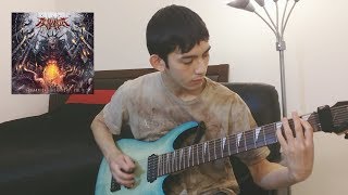 Acrania  Exterminate The Liberated Guitar Cover [upl. by Madra]