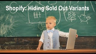 Shopify How to Hide Sold Out Variants [upl. by Coulson585]