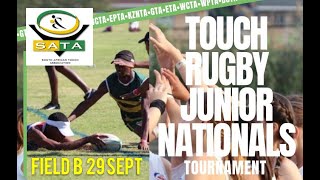 TOUCH RUGBY JUNIOR NATIONALS  Field B [upl. by Aeriela911]