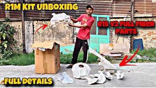 Unboxing of R1M kit for R15 V2  R15 V2 Modified into R15 M r15v2 r1m [upl. by Siron]