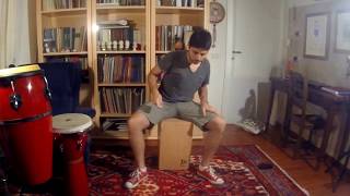 Jovanotti  lombelico del mondo  drum and percussion cover [upl. by Anirak]