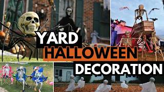 200 Everlasting Halloween Yard Decoration Ideas  Decorating Outside for Halloween [upl. by Haran]