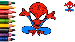 How To Draw SpiderMan for Beginners [upl. by Paul]