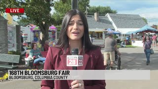 168th Bloomsburg Fair kicks off in Columbia County [upl. by Ahsyek]