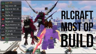 RLCraft 292 Strongest Character Build Destroy The Lost Cities [upl. by Eelyek]