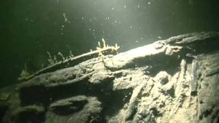 German Uboat U1105 quotPantherquot dive in remarkably clear water [upl. by Nitsir]