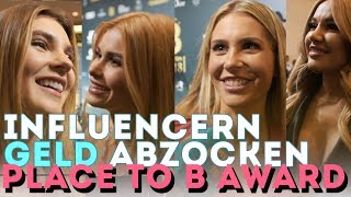 Influencern GELD abzocken beim Place To B Award [upl. by Sharleen]