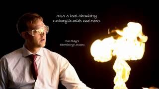 Alevel AQA Chemistry  Carboxylic acids and Esters [upl. by Aurelio446]