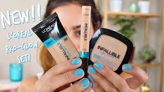 New Loreal Infallible Pro Glow Makeup Review [upl. by Quinby]