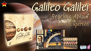 🔭 Galileo Galilei 💫  astronomisches Kennerspiel Neuheit 2024 von frostedgames [upl. by Nedyrb244]