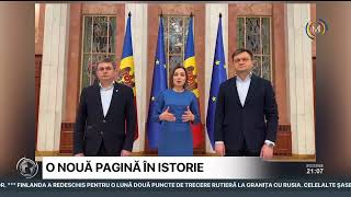 O pagină nouă în istoria Republicii Moldova [upl. by Anwahs982]