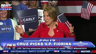 WHAT JUST HAPPENED Carly Fiorina Starts Singing on Stage  FNN [upl. by Gutow317]