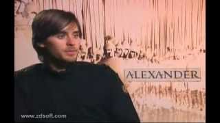 Jared Leto  Alexander interview [upl. by Ahsienad]