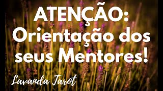 tarot 💜💌ATENÇÃO Orientação dos seus Mentores💜💌 [upl. by Bilicki349]