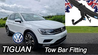 VW Tiguan Tow Bar Fitting [upl. by Dachi341]