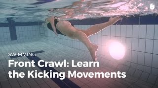 Swimming Techniques Leg Movements  Front Crawl [upl. by Talyah921]