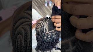 Beautiful Boho fulani braids✨🔥 hairstyles shorts viralvideo [upl. by Ellehcit]