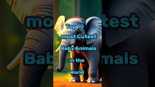 Top 10 most Cutest Baby Animals in the world 2024 [upl. by Anyala]