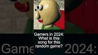 Baldis basics in behavior listeners 2024 vs 2018 thelivingtombstone baldi baldisbasics shorts [upl. by Raeann]