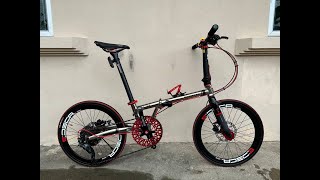 Folding bike Benotto F3 Upgrade [upl. by Aicilyt791]