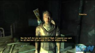 Fallout 3 The Replicated Man  Pinkertons Bow and Decision Making  WikiGameGuides [upl. by Olenka739]