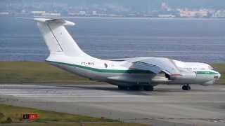 Ilyushin Il76TD 7TWIU take off at Kansai IntlRJBBKIX [upl. by Cawley]