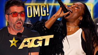 POWERFUL Audition Wins Simon Cowells GOLDEN BUZZER on Americas Got Talent 2024 [upl. by Ainotahs]