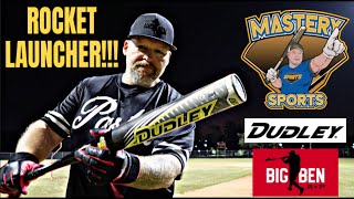 Hitting the DUDLEY TEAM MASTERY 1 PIECE Senior Softball Bat [upl. by Nirda]