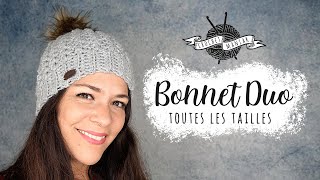 TUTO  comment faire un bonnet facile et rapide au crochet [upl. by Molton]