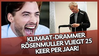 Baudet pakt klimaatdrammer Rosenmöller aan Hij vliegt 25 keer per jaar al 10 jaar lang [upl. by Veradia]