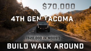 Tacoma Lifestyle 4th Gen Tacoma full build walkaround [upl. by Imailiv]