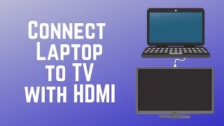 How to Connect a Laptop to TV with HDMI Cable – Quick amp Easy [upl. by Adias]